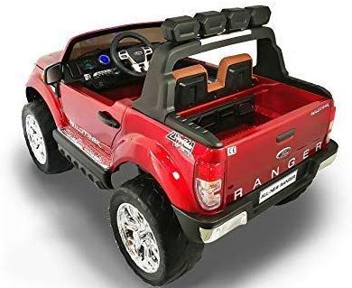 Masinuta electrica pentru 2 copii Ford Ranger 4x4 cu LCD #RED Matt