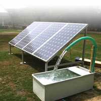 Солнечные панели электростанции для насоса от 3кВт и более