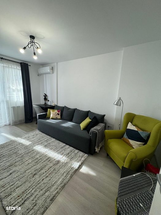 Garsoniera, mobilata, bloc nou, finalizat, metrou Berceni