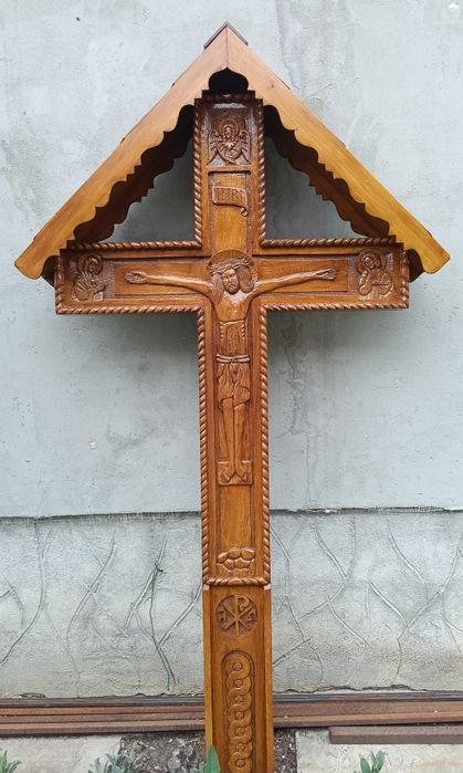 Troiță Cruce din lemn