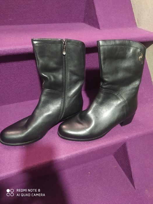 Полуботинки демисезонные кожанные