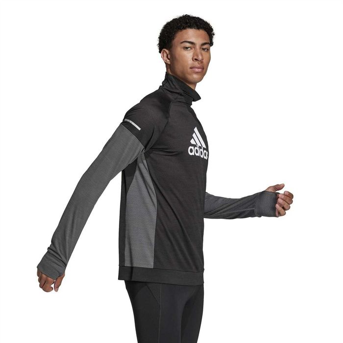 Мъжка спортна блуза Adidas Block LS Tee - S, M, L, XL размери