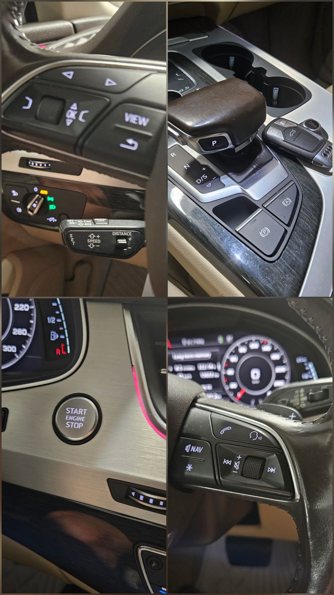 Audi Q7 Virtual Cockpit~Adaptive Cruise Control~ Masaj