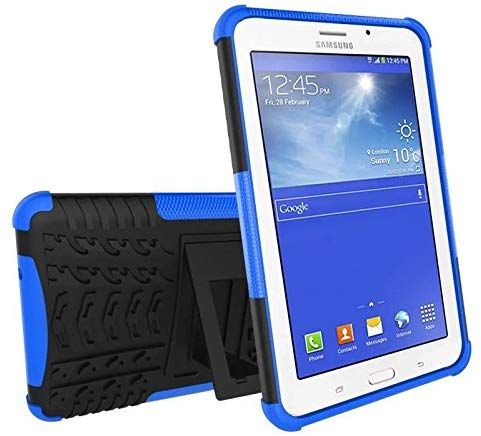 Husa Tableta tip Armura pentru Galaxy Tab A 7" T280 negru-albastru