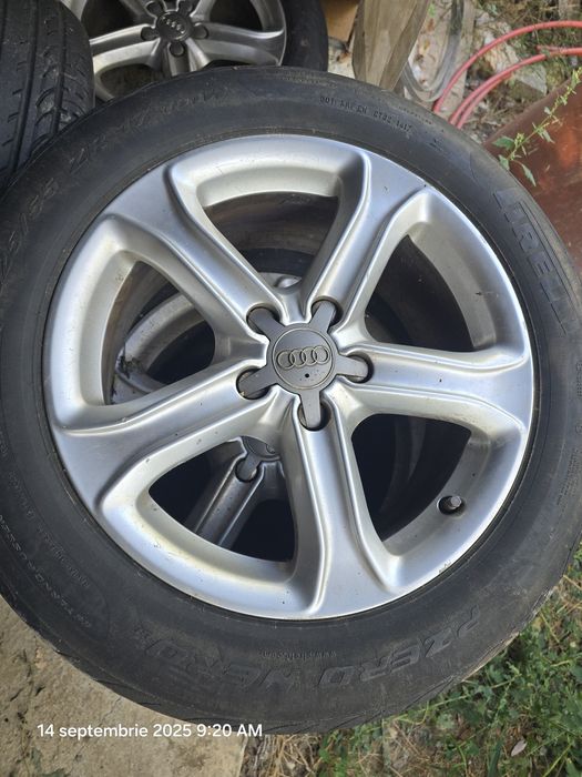 Vând jante audi a4 b8 225/55/r17