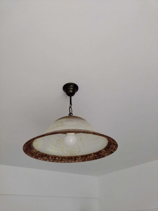 Set lustra si veioza pictate manual