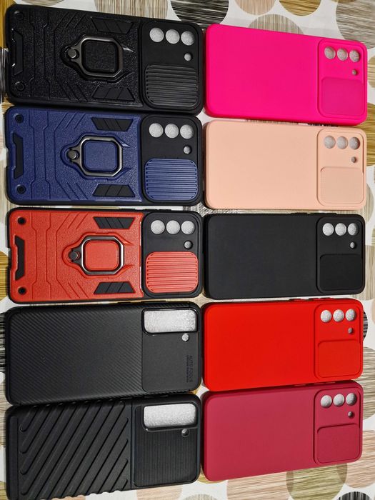Galaxy S21 FE различни силиконови гърбове