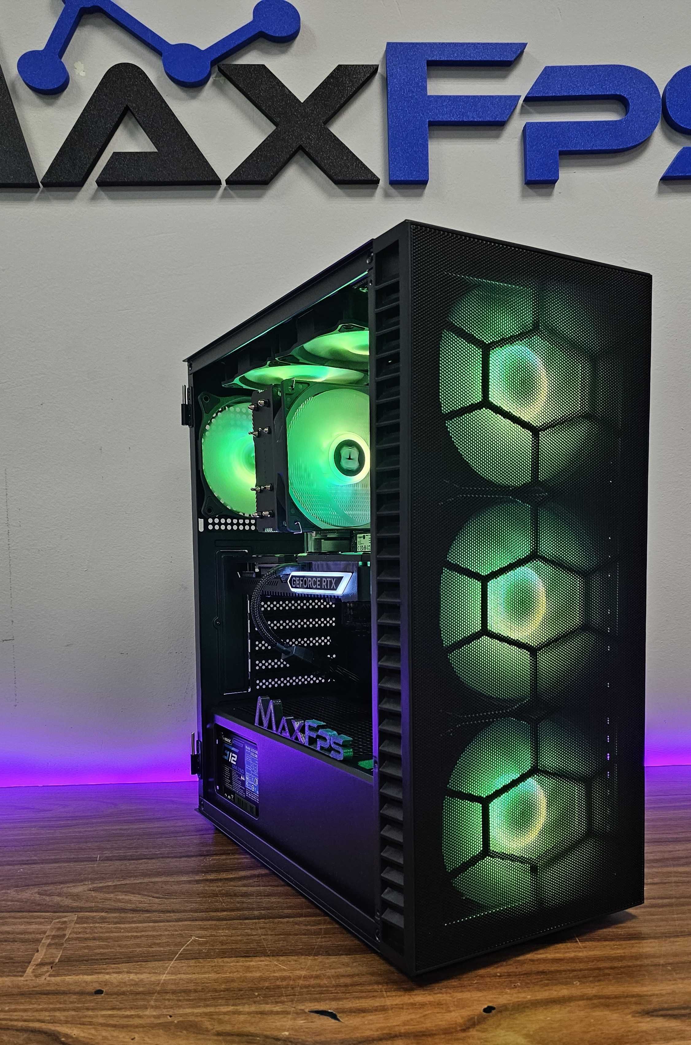 Чисто нов! RTX4070, Ryzen 7 7700, 32 GB RAM DDR5 Геймърски компютър!