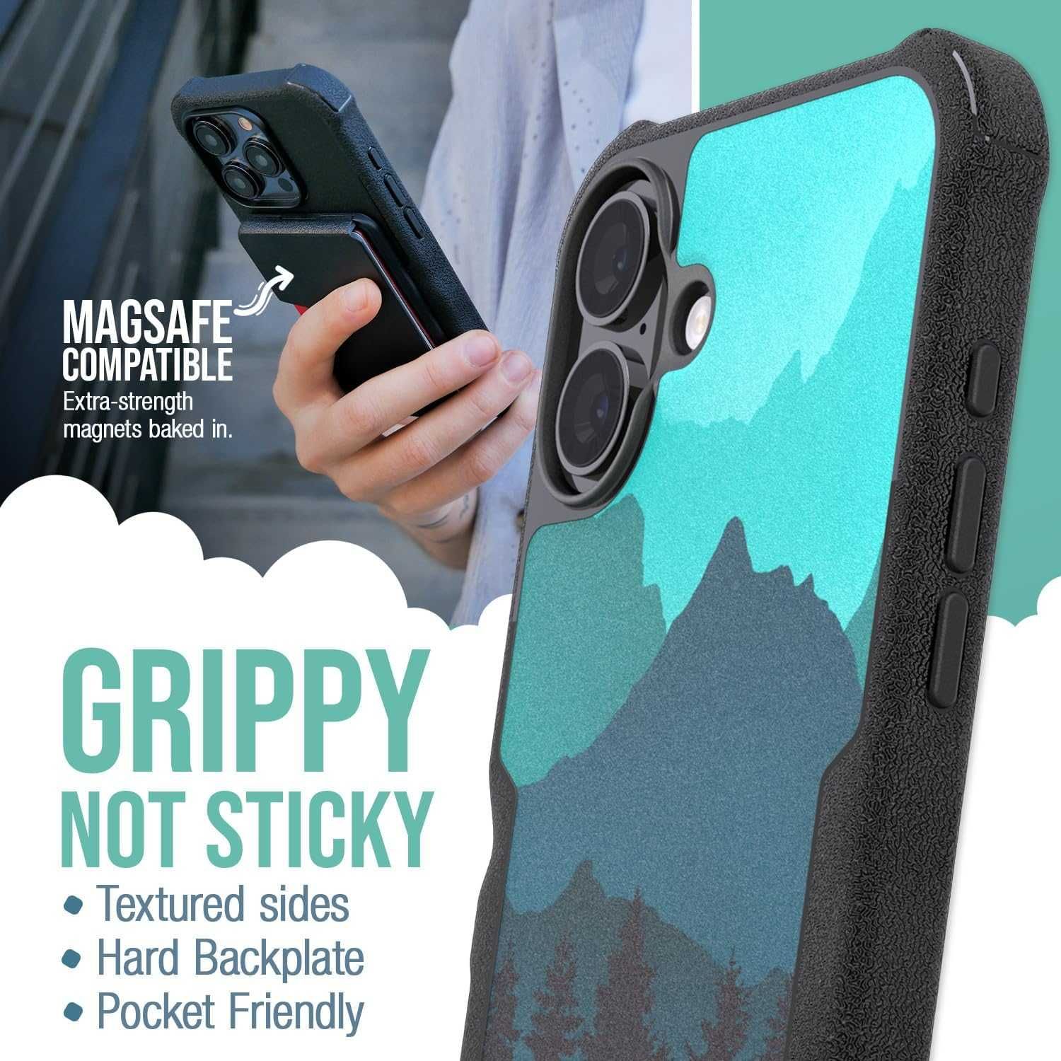 Smartish® Gripzilla iPhone 16 Plus кейс