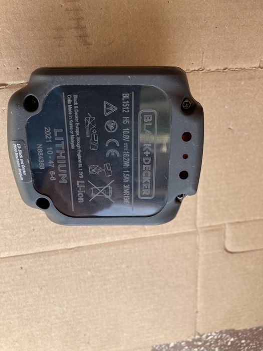 Baterie Acumulator Black Decker 10,8V 1,5A Noua Anglia