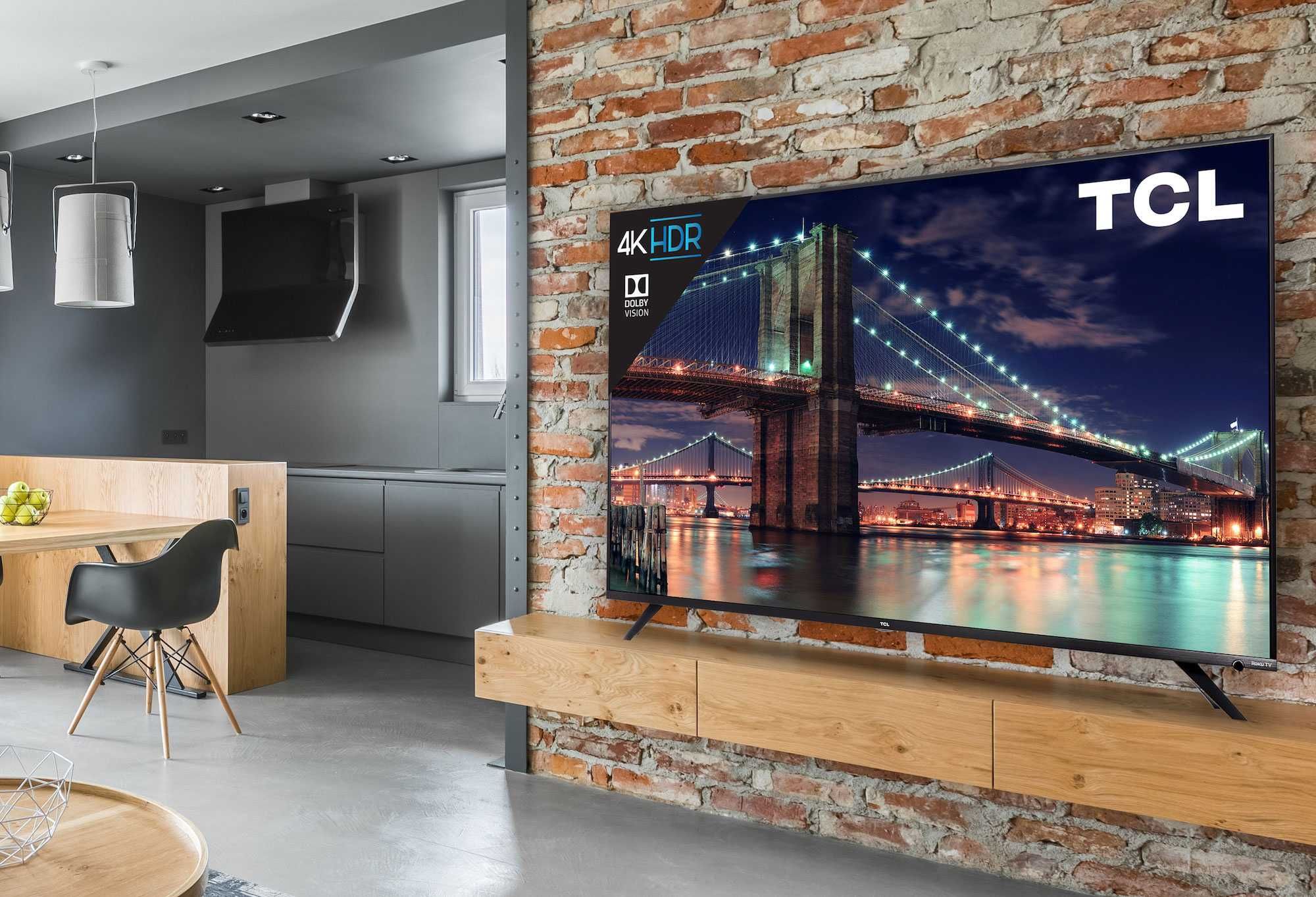 55" Телевизор TCL 55P635 4K HDR. AiPQ Smart / Google Tv