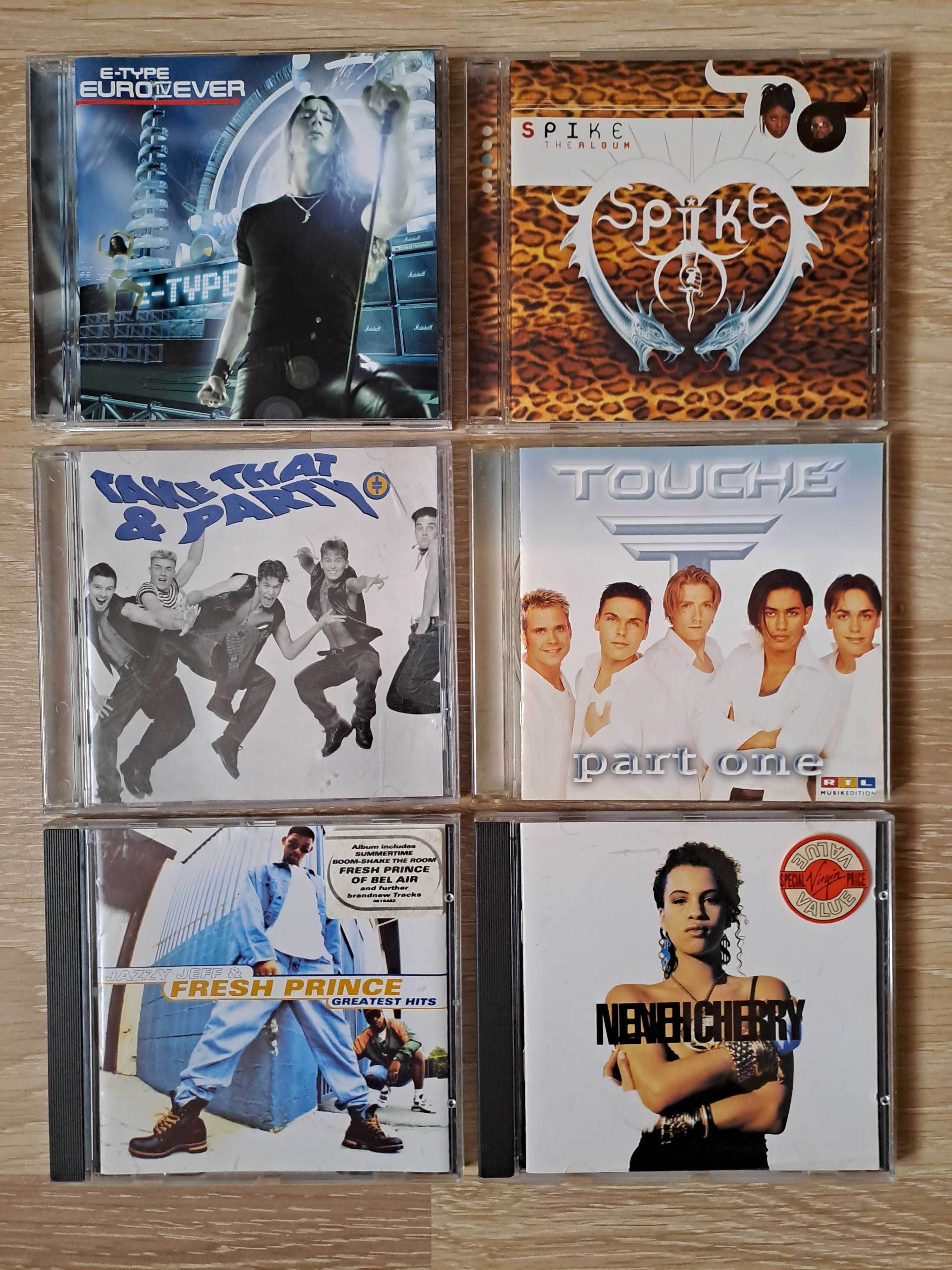 Pachet 5 - 6 CD Originale Eurodance - E-Type, Spike, Take That, Touche