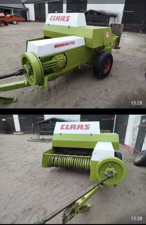 Пресс подборщик CLAAS markant 55