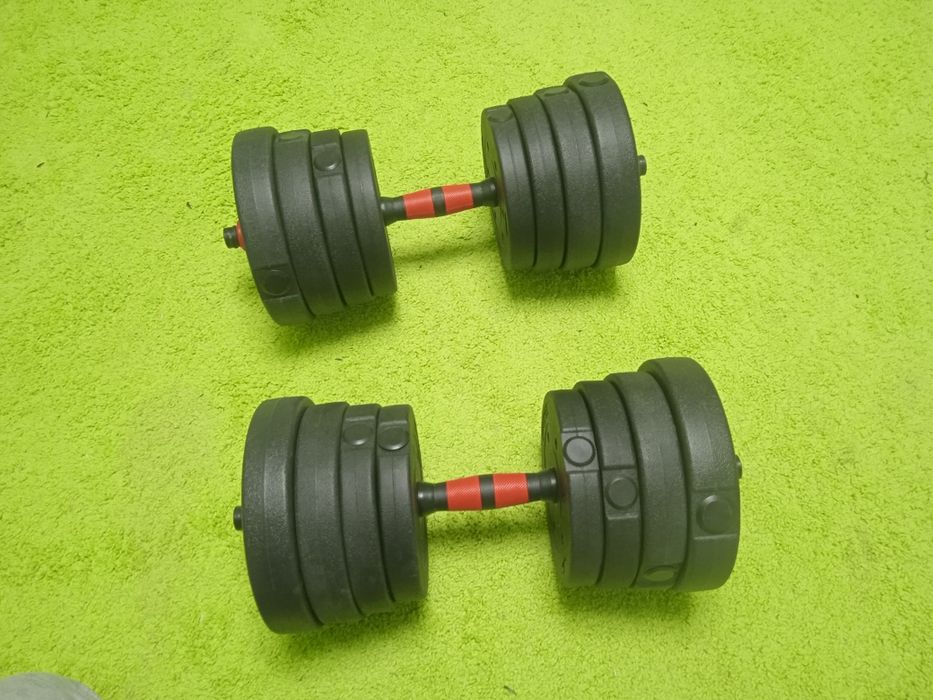 Гантель + штанга два в одном