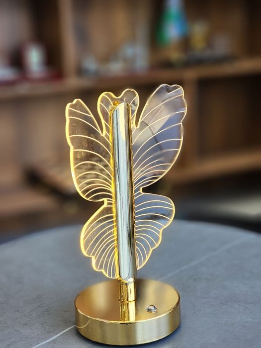 Настольная LED-лампа «Золотой лист»
