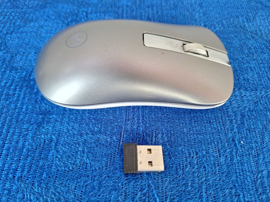 Mouse dual mode Led, wireless ultra slim, Bluetooth, USB, reincarcabil