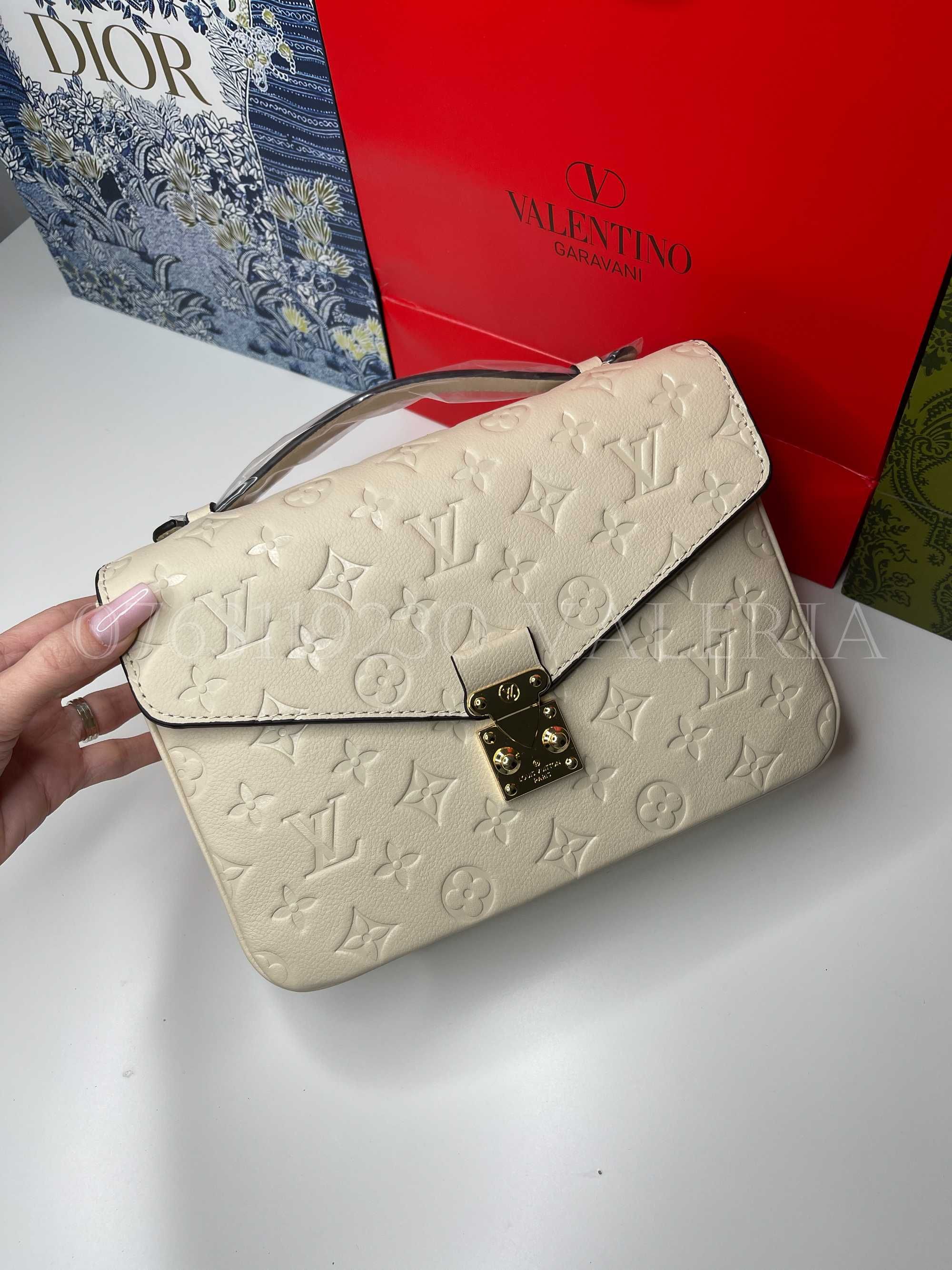 Geanta Louis Vuitton - Metis Ivoire Empreinte