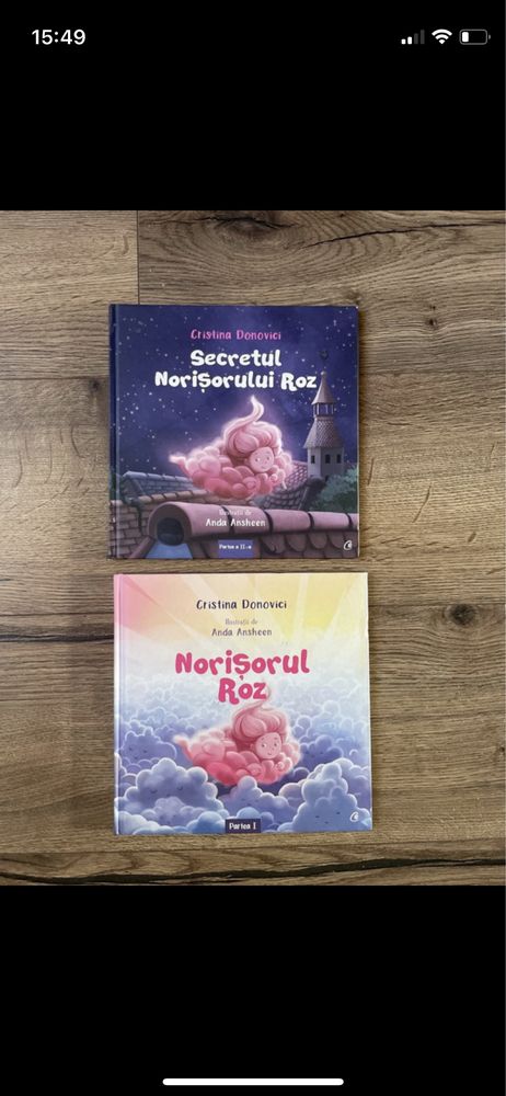 REZERVATE ! Carti de copii Norisorul Roz