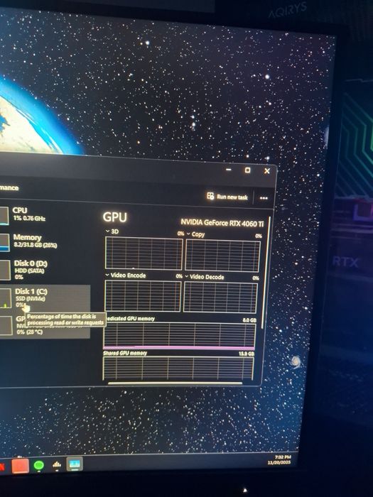 Pc gaming 4060 ti  intel i5 13400f