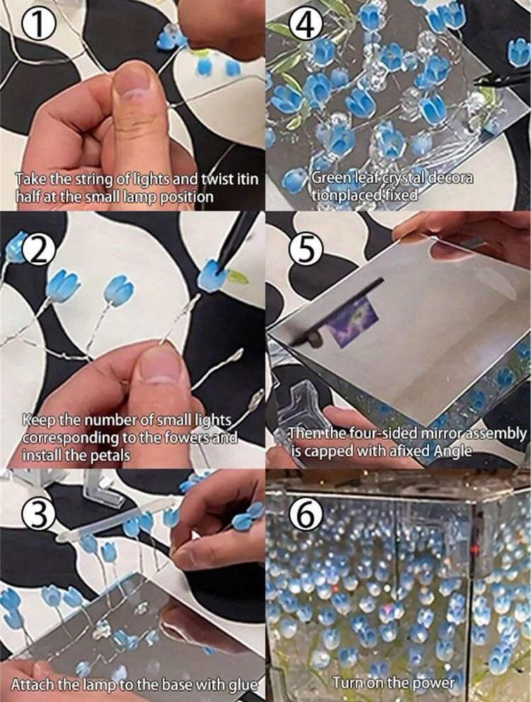DIY направи си сам нощтна дизайн лампа