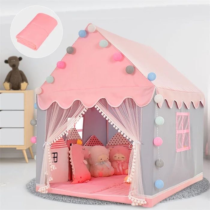 Палатка детский игровой Домик chodir 135x95x125sm Palatka Uy skidka