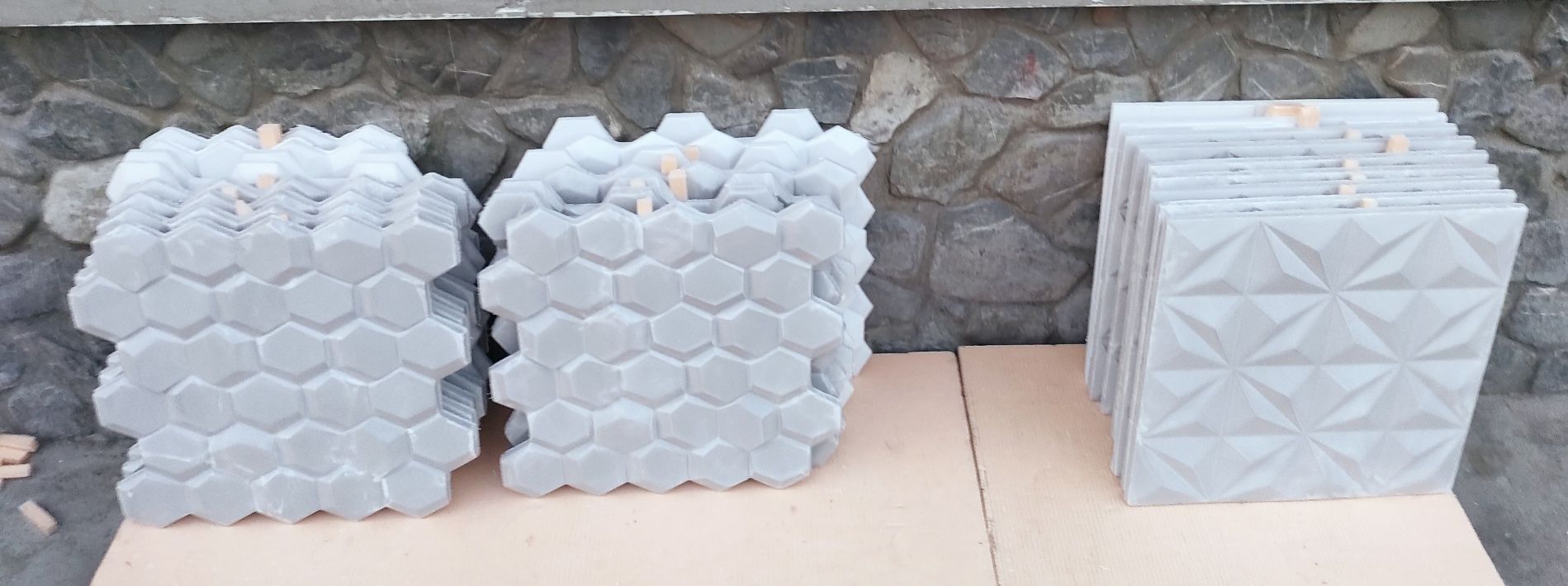Panouri decorative 3 D din ipsos