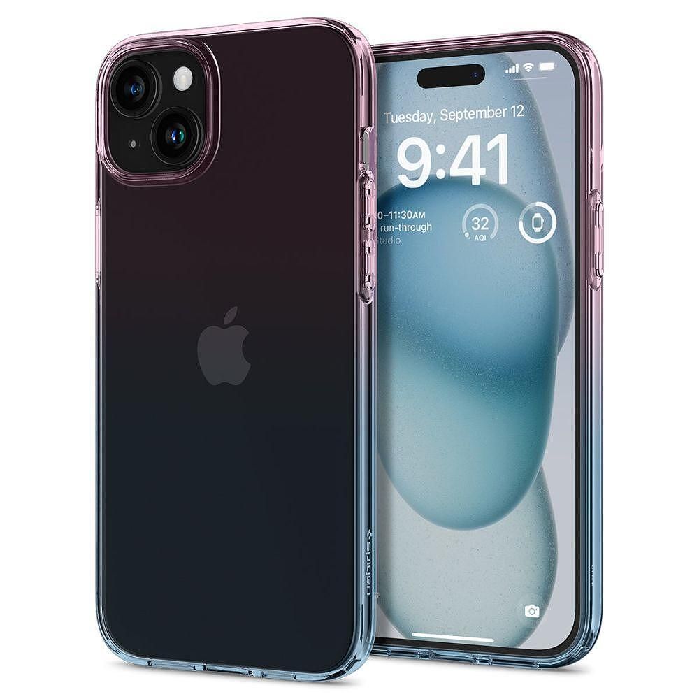 Калъф spigen liquid crystal за iphone 15 gradation pink