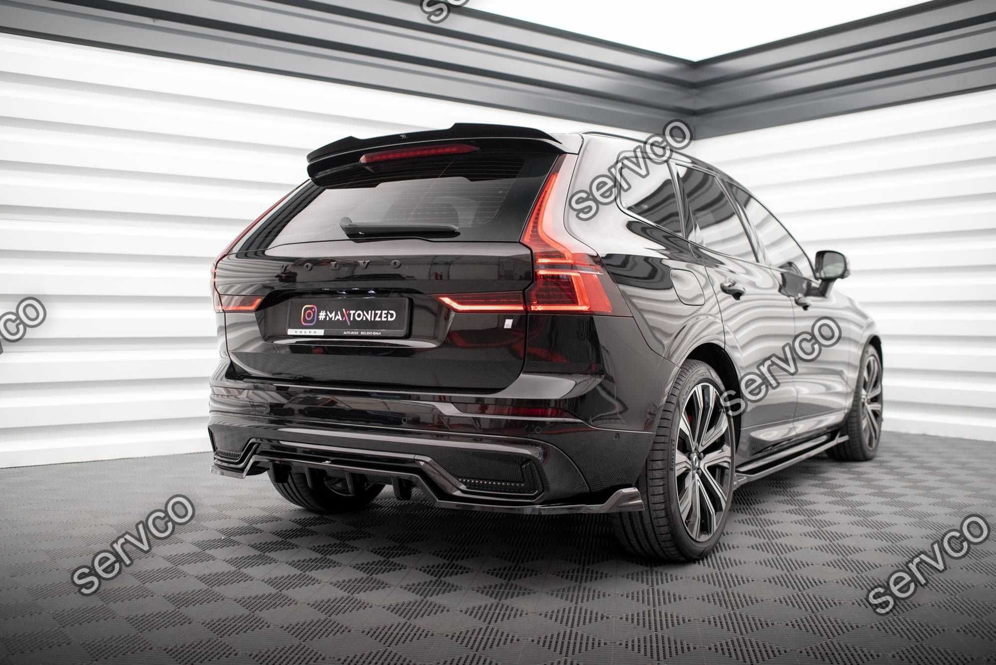 Prelungire bara spate Volvo XC60 R-Design Mk2 2021- v2 - Maxton Design