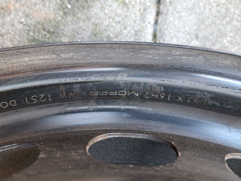 Jante tablă R16 Fiat Tipo, Doblo 2,500L,Alfa Romeo 147,156,Opel ComboD