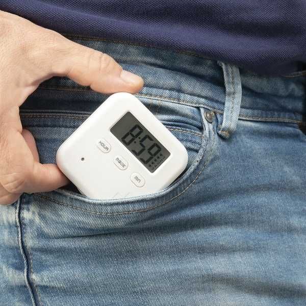 Cutie electronica medicamente cu ceas alarma timer vibratii amintire