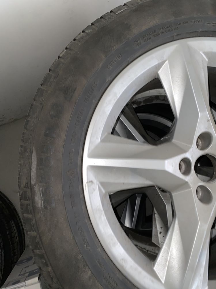 255/55 R19 Jante originale cu cauciucuri Iarna Continental noi!!