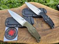 Тактически нож Spyderco Enuff FB31,фиксирана фултанг острие,два цвята
