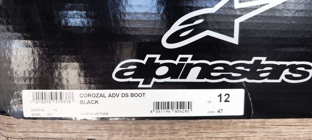 Alpinestars Cizme Touring Corozal Adventure Drystar Oiled Black