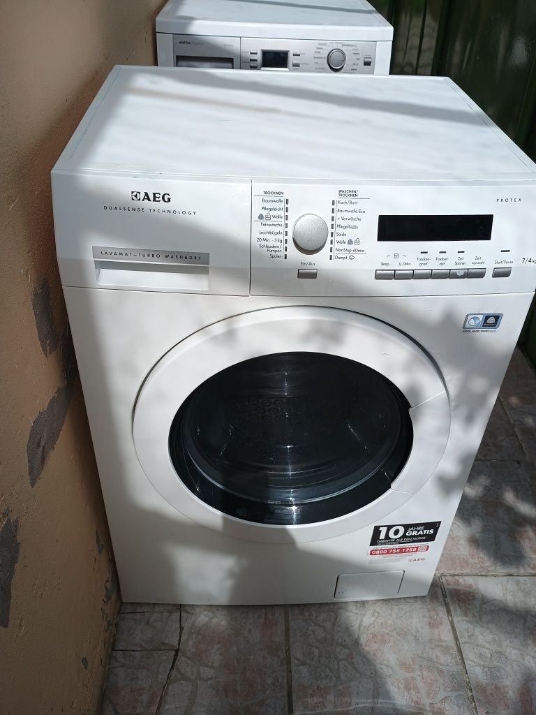 Mașină de spălat AEG cu uscător 7kgA++