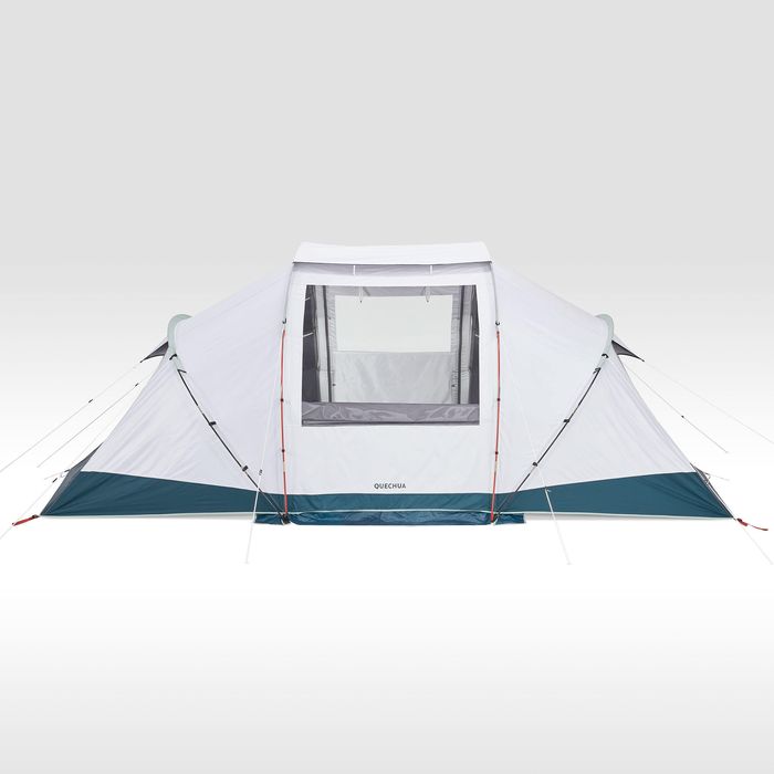 Cort camping 4 Persoane, 2 Camere, - produs resigilat Decathlon