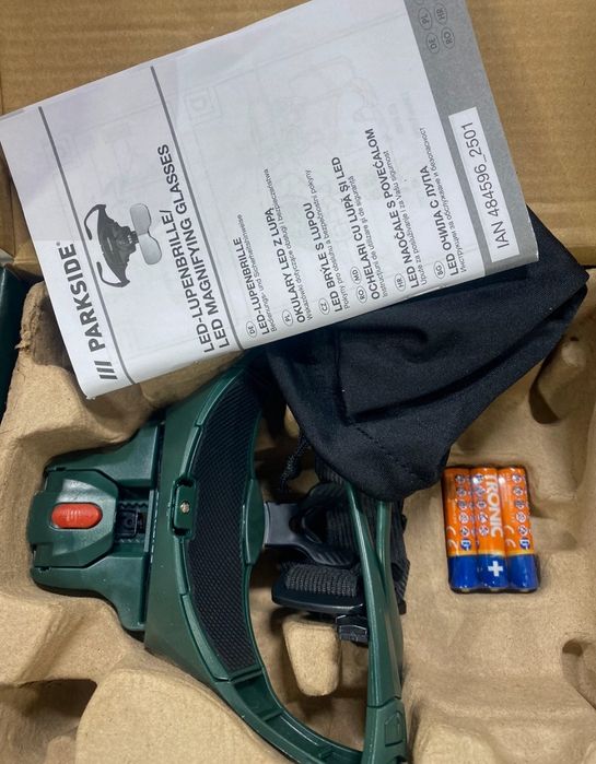 Ochelsri lupă parkside