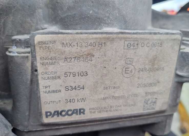 Motor complet MX 13.340 H1 DAF XF106/CF85 - Piese de motor DAF