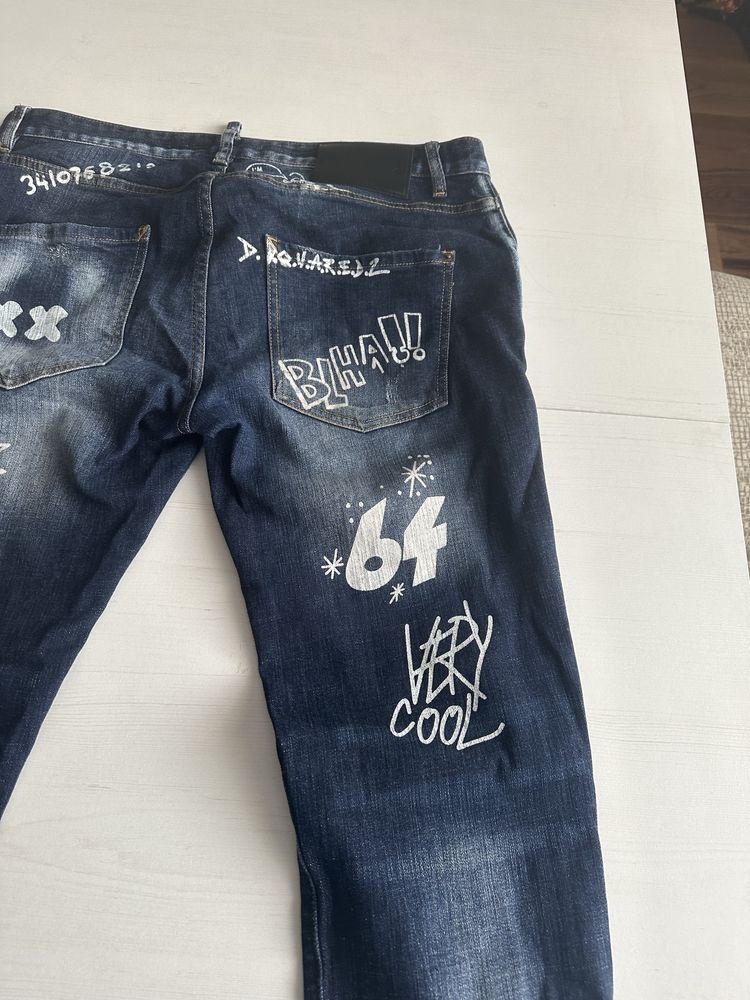 blugi dsquared2 graffiti