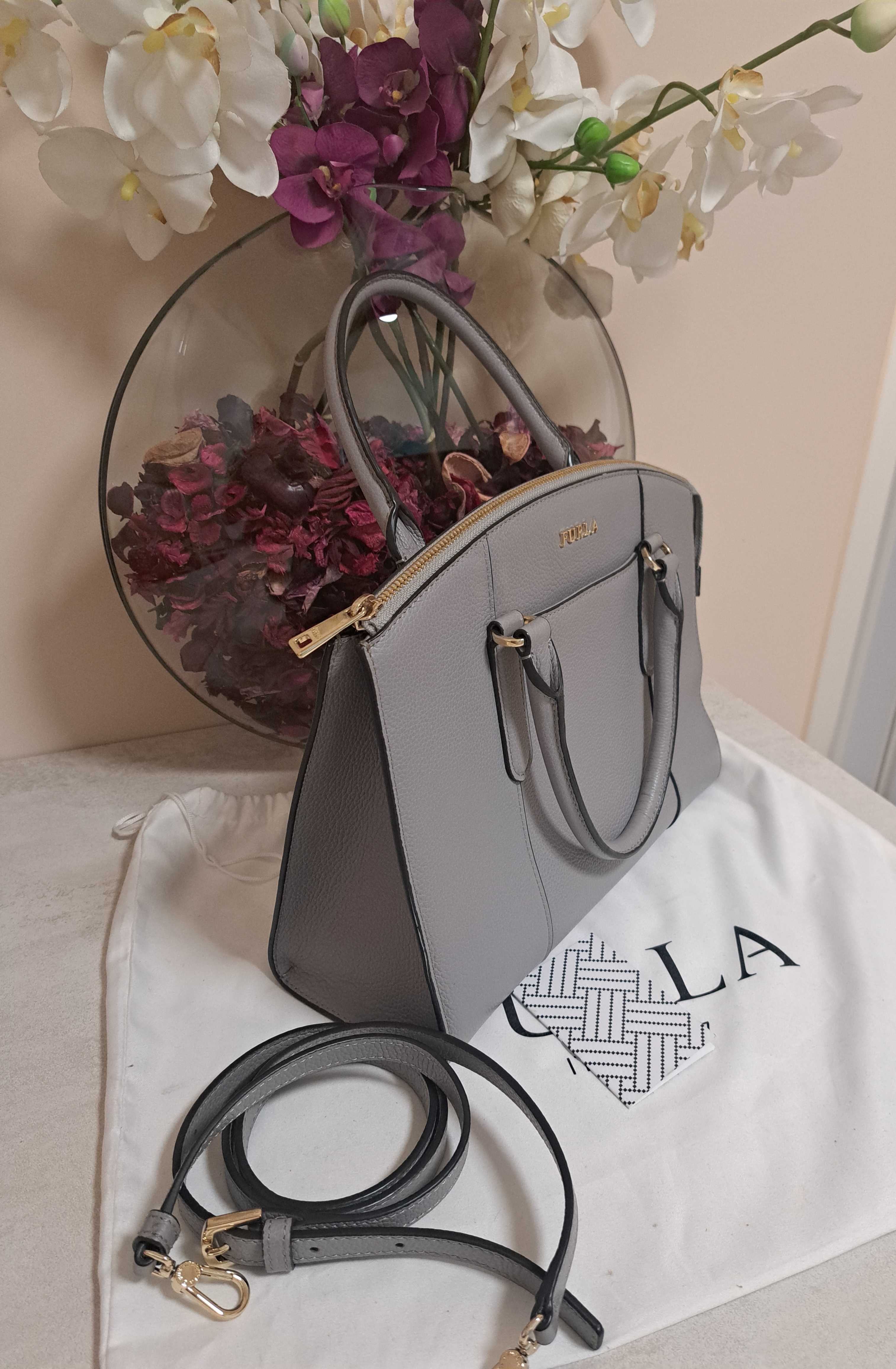 Сива чанта Furla