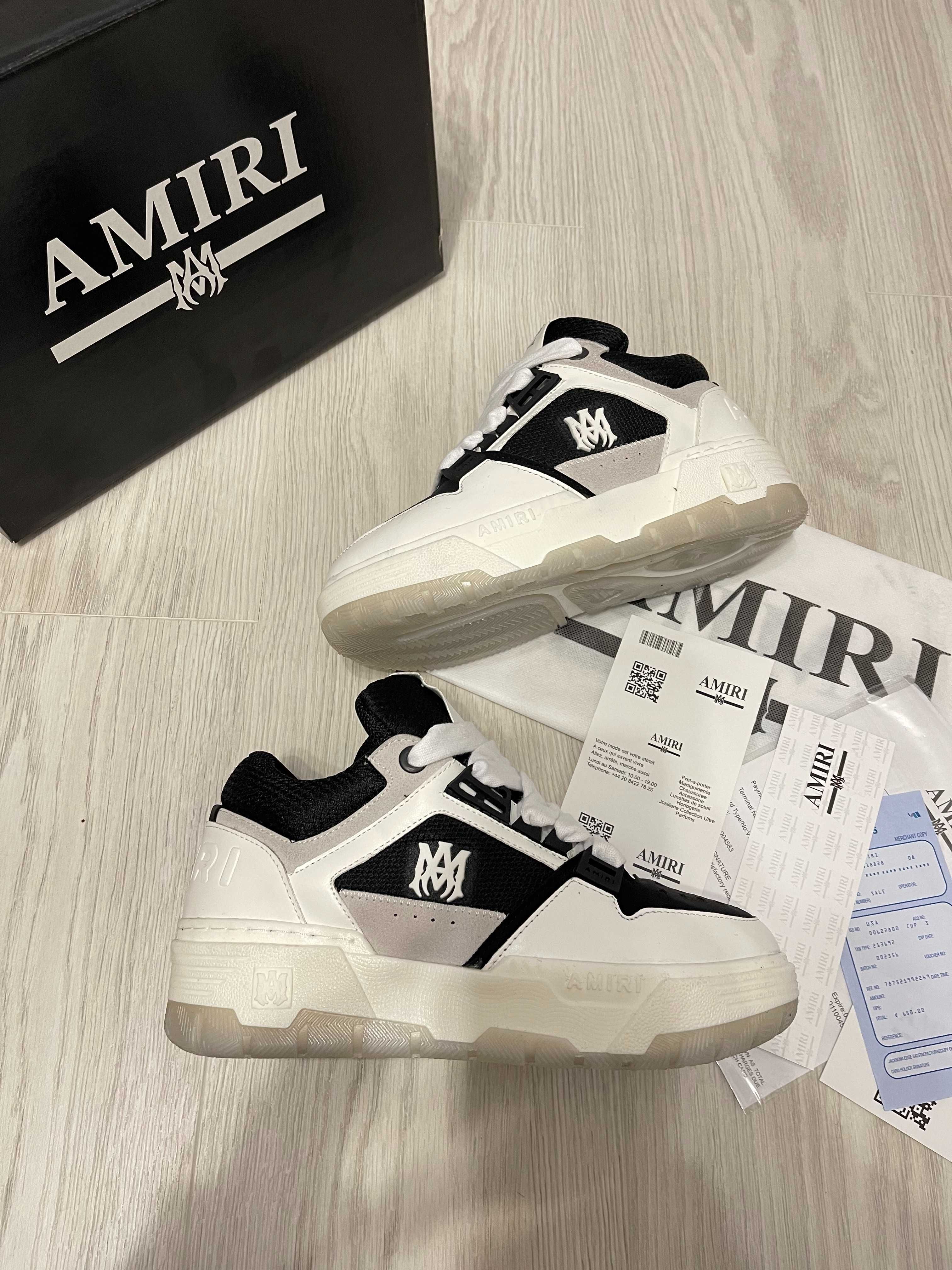 Adidasi AMIRI MA-1 low-top Produs NOU Baieti Barbati 2025
