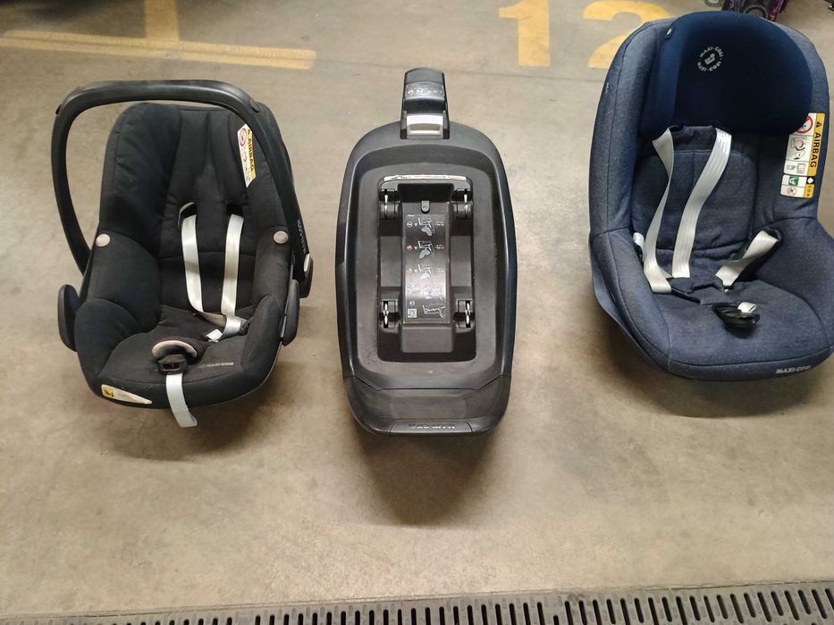 Maxi cosi сет стойка-кош за новородено-детско столче