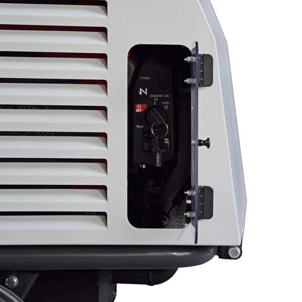 RESIGILAT-Motocompresor ROTAIR VRK 16 AE 1600l/min 6 bar motor benzina