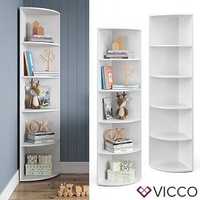 Vicco corner shelf детски стелаж детски стелаж ecki white 180 x 40 cm