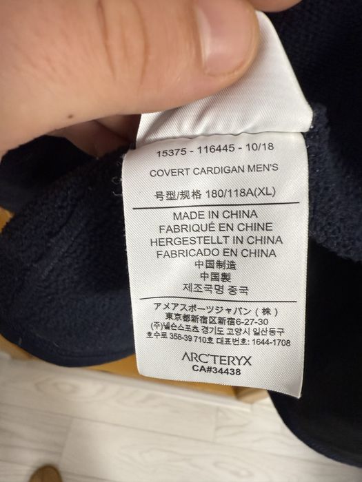 Bluza groasa tip fleece Arc Teryx model nou originala!