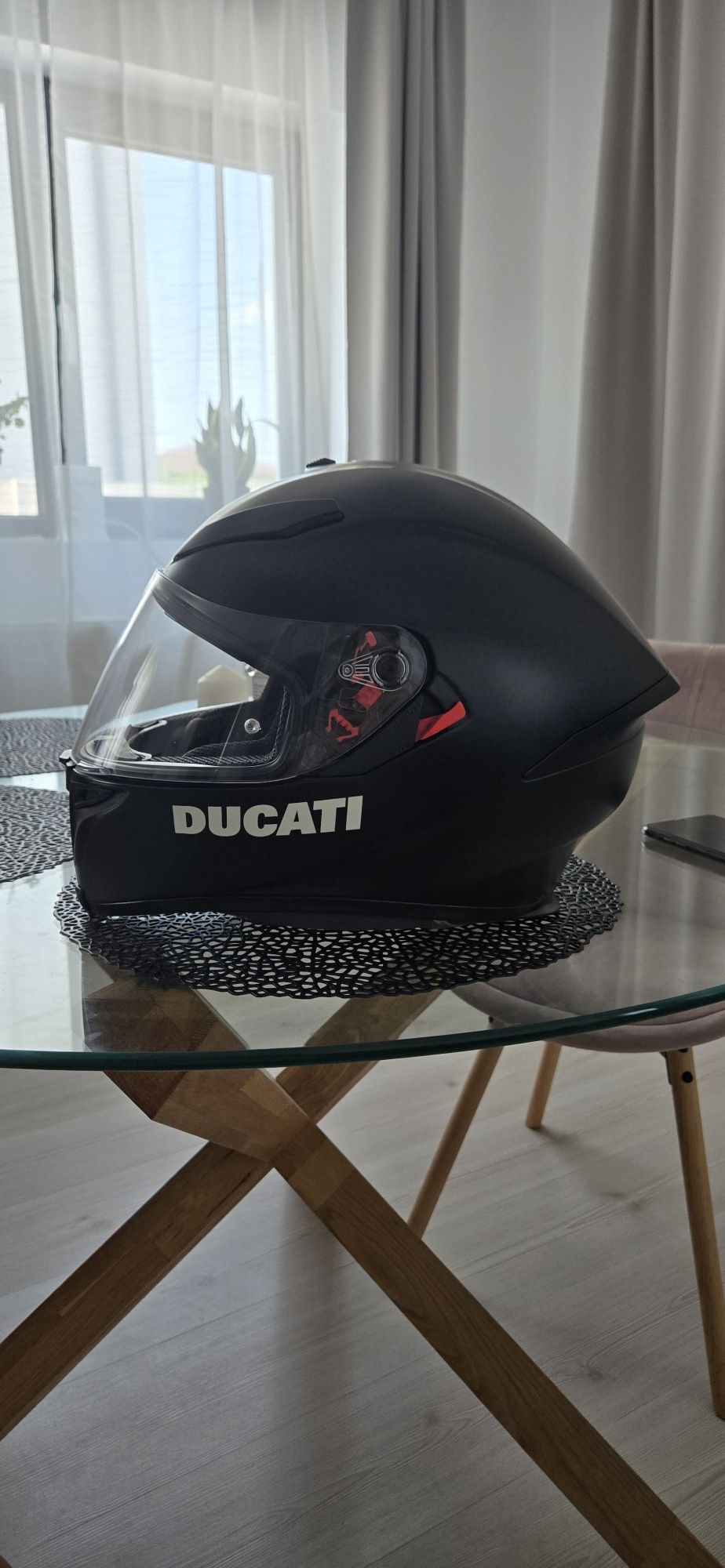 Casca moto AGV K5 S Ducati collection Negru Mat (L)