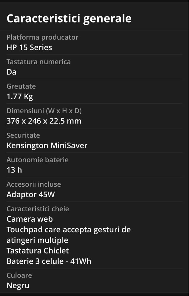 Laptop I3 performant la in pret foarte avantajos