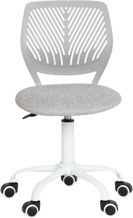 Scaun de birou ergonomic FurnitureR, reglabil, rotativ,gri Morandi