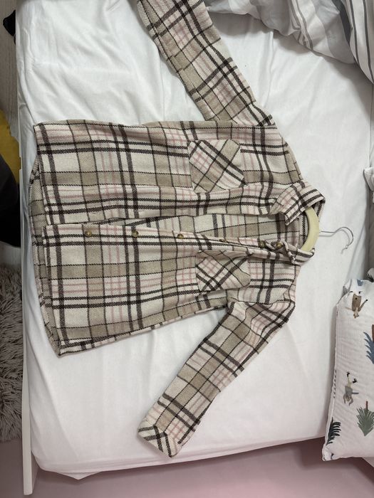 Карирана риза с дълъг ръкав