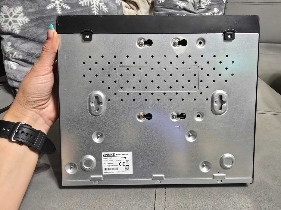 ANNKE PoE NVR 6MP 8-канален + HDD 500 GB