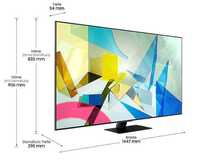 Телевизор Samsung 65 инча Q80T QLED 4K Smart Гаранция